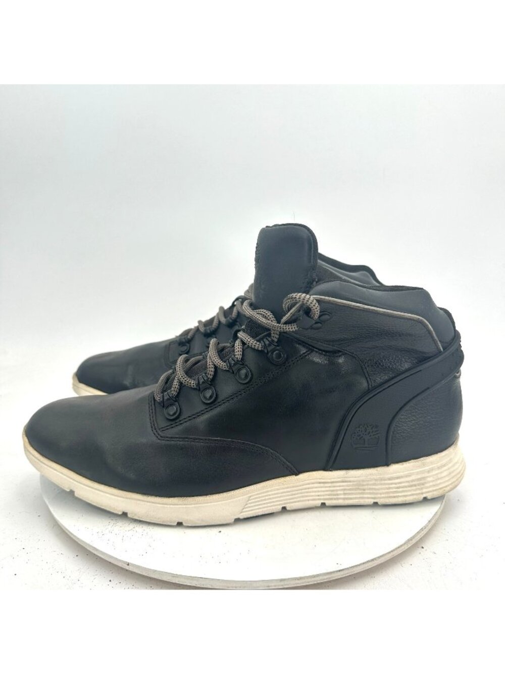 Timberland Killington Urban Men Size 12 A1J36 Black Leather Mid Top Hiker Boots